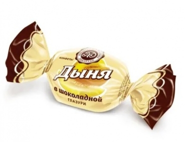 Дыня в темном шоколаде